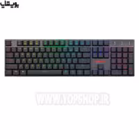 کیبورد گیمینگ بی سیم RGB مکانیکال ردراگون مدل K535