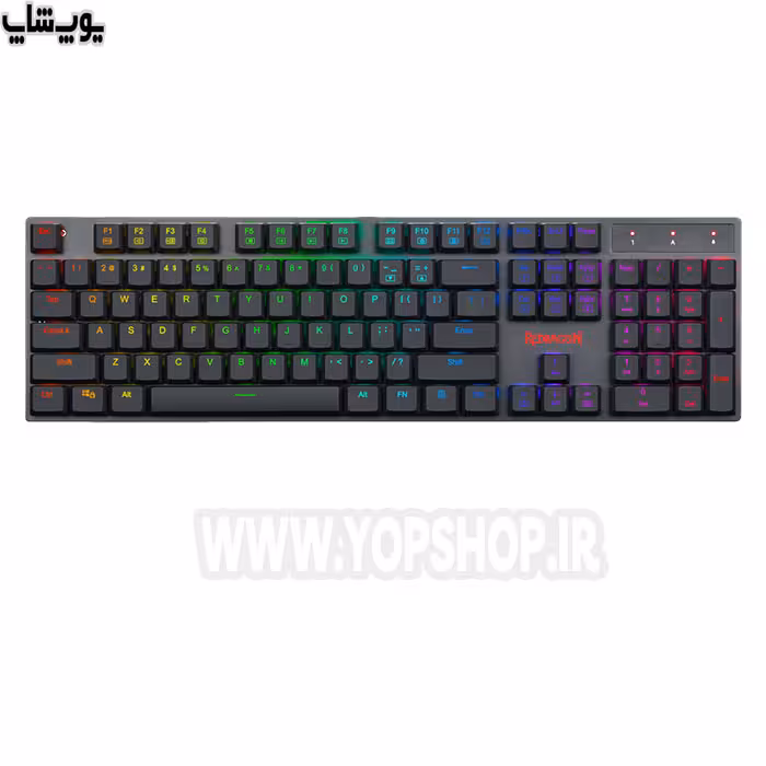 کیبورد گیمینگ بی سیم RGB مکانیکال ردراگون مدل K535