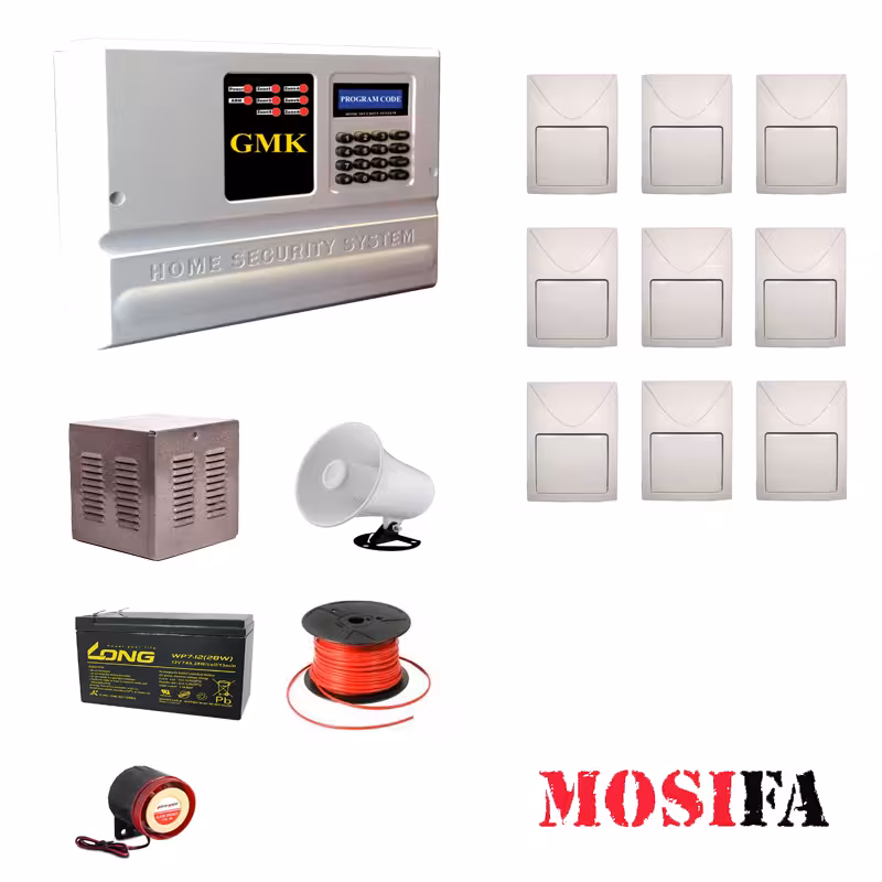 پکیج دزدگیر اماکن GMK سیمکارتی مدل GM_F9