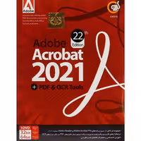 نرم افزار Adobe Acrobat 2021   PDF &amp; OCR Tools 22th Edition 1DVD گردو