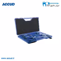 میکرومتر خارج صندوقی 100-0 Accud روکش کروم (آکاد) مدل 321-004-04
