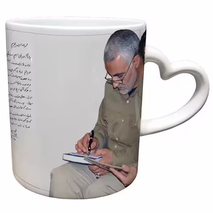 خرید ماگ-لیوان  دسته ساده  سردار سلیمانی کد 26