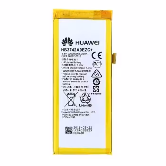 باتری هوآوی HUAWEI Ascend G6 اصل | ظرفیت 2000mAh - HB3742A0EBC