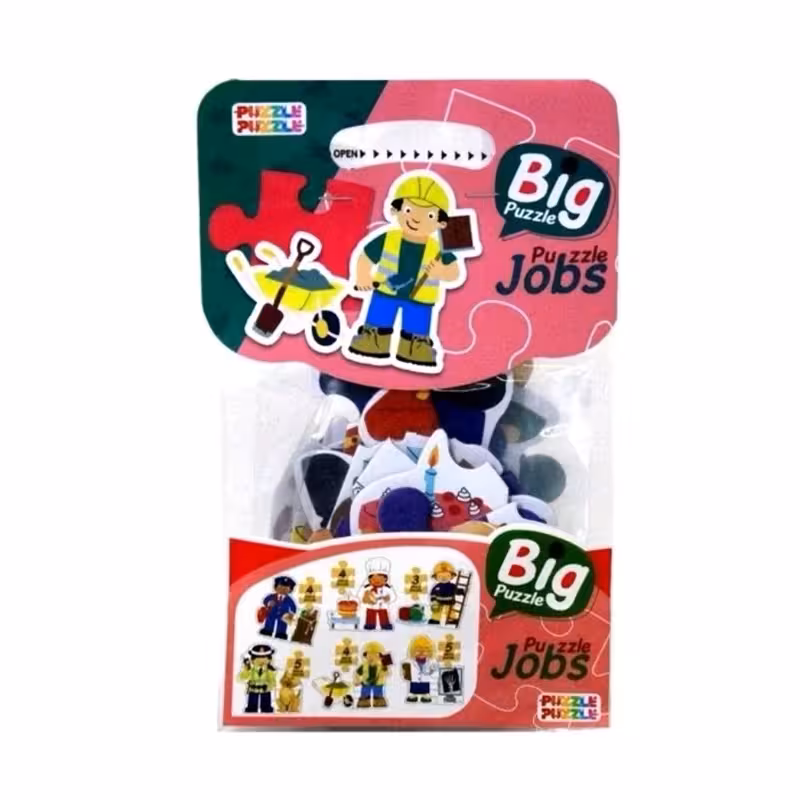 بازی بیگ پازل 6عددی مقوایی(پس کرایه)