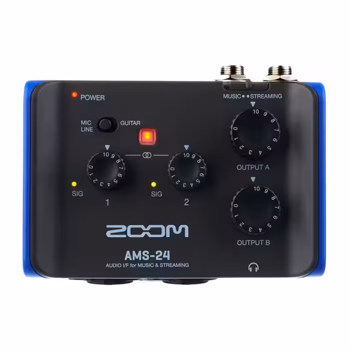 کارت صدا زوم مدل AMS-24ZOOM AMS-24 Audio interface