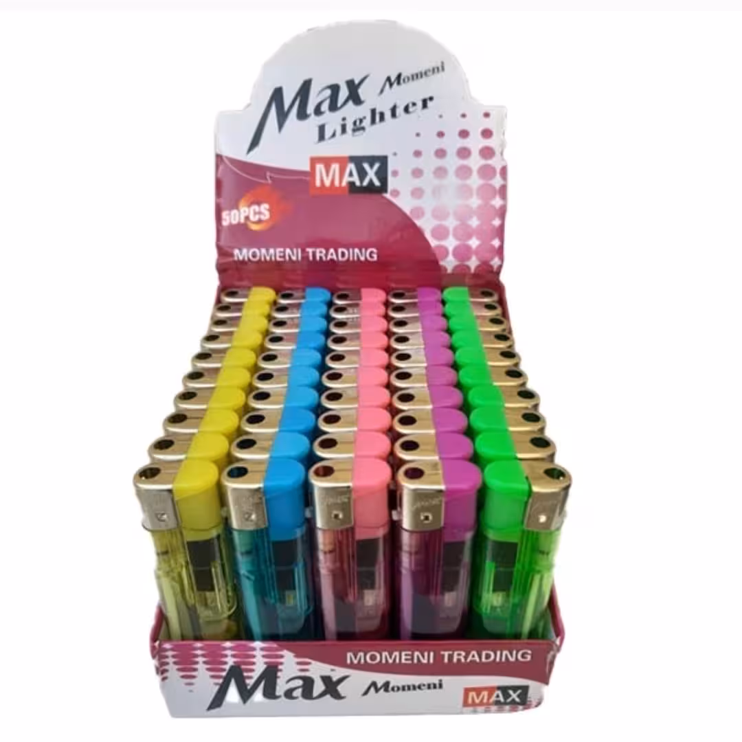 فندک شفاف max (50عددی)