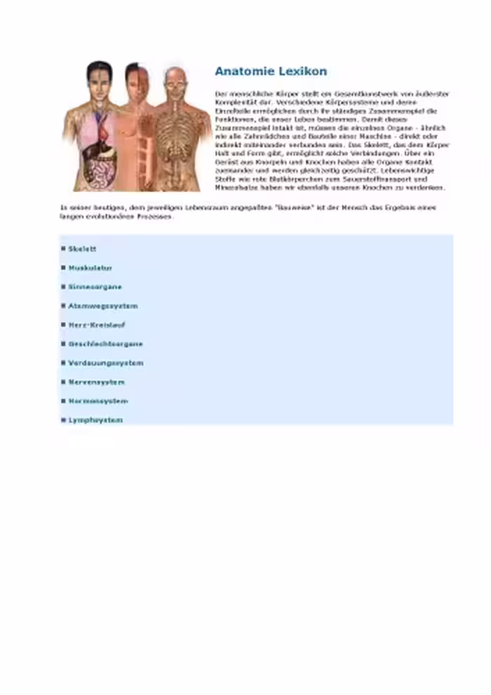 خرید و دانلود نسخه کامل کتاب Anatomie-Lexikon
