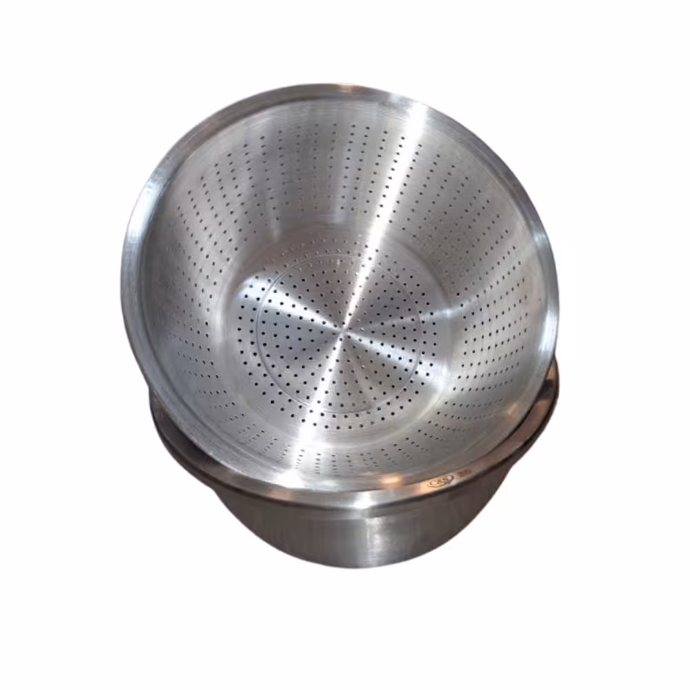 ست آبکش و لگن استیل ضخیم سایز 20