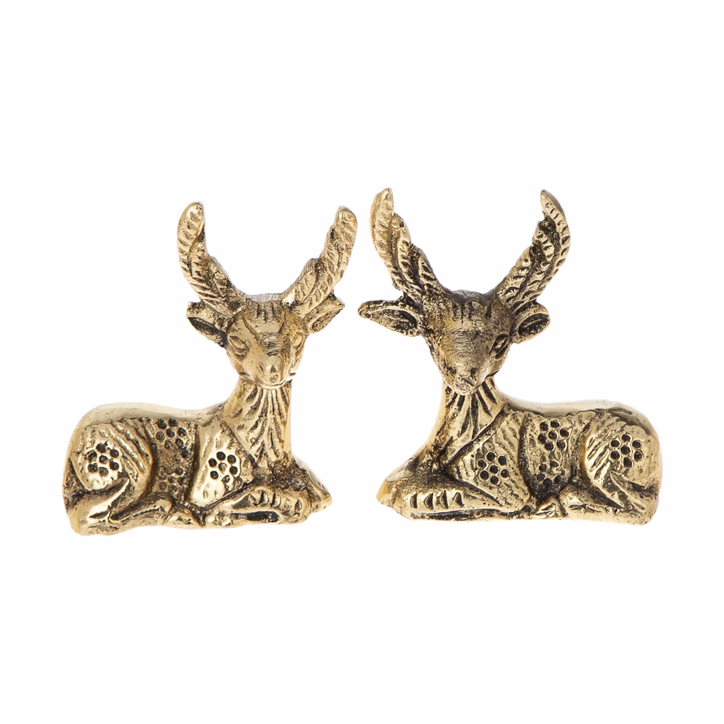 مجسمه طرح گوزن کد 65 بسته 2 عددی