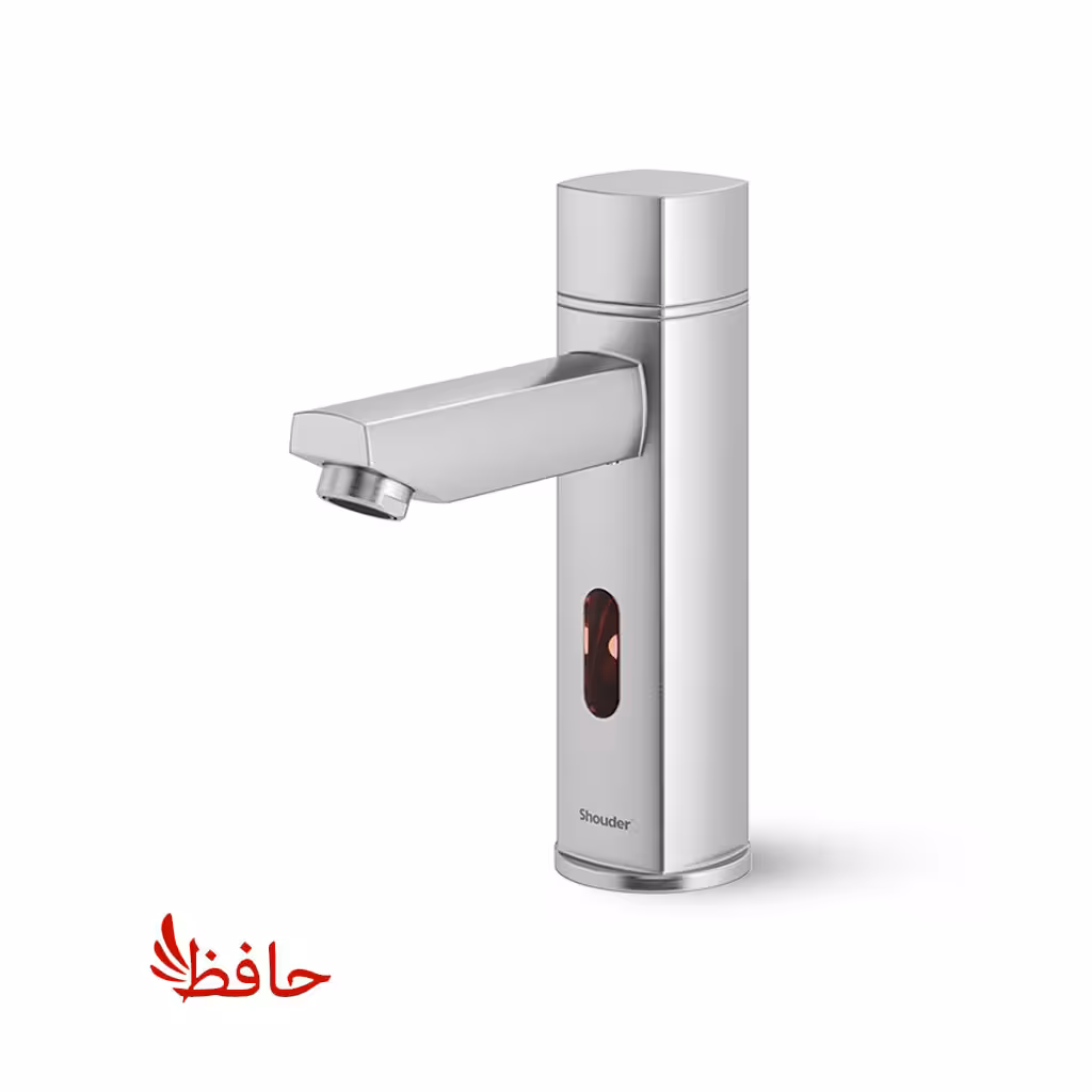 شیر روشویی چشمی شودر مدل یونیک کروم مات