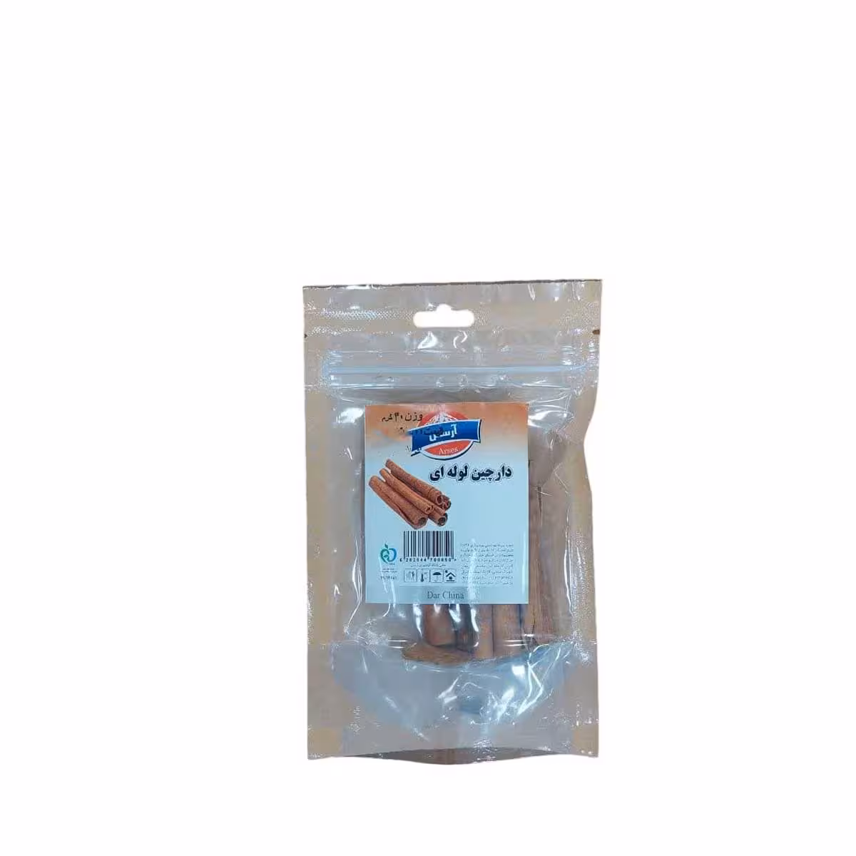 چوب دارچین لوله ای30گرم آرسسArses cinnamon sticks 30gr