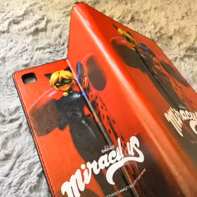 کیف کلاسوری طرح دختر کفشدوزکی کد TB016 مناسب برای تبلت سامسونگ Galaxy Tab A7 10.4 2020 T505