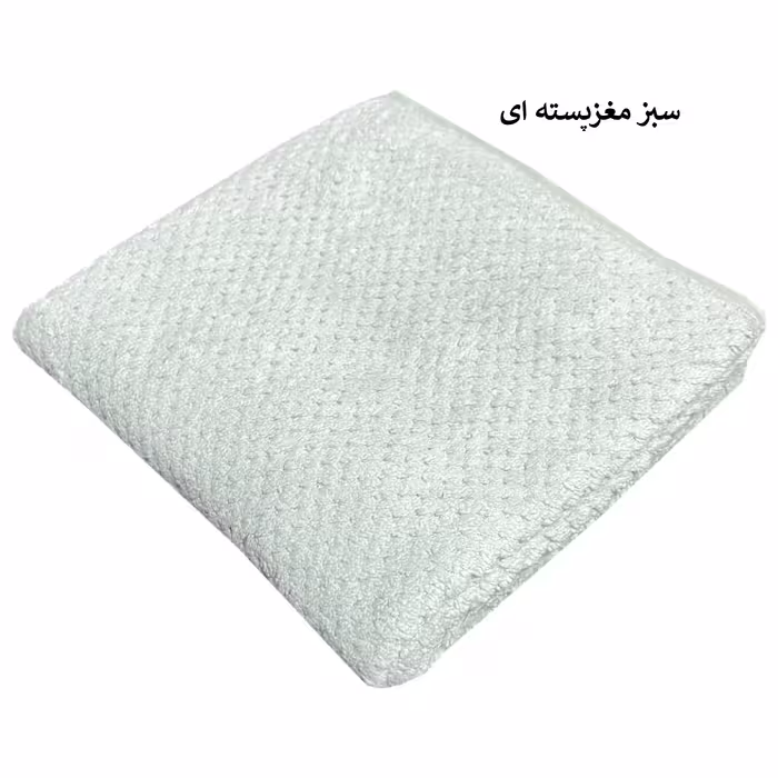 حوله دستی شایسته مدل نسترن سایز 35X75 سانتی متر