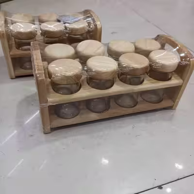 ست جا ادویه 8 پارچه مدل NATURE کد 99088