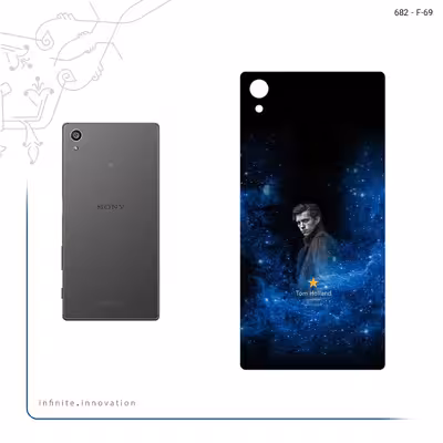 برچسب پوششی ماهوت مدل tom holland مناسب برای گوشی موبایل سونی Xperia Z5