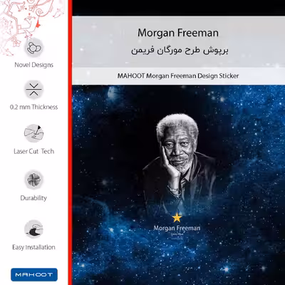 برچسب پوششی ماهوت مدل Morgan Freeman مناسب برای گوشی موبایل اپل iPhone 14 Pro