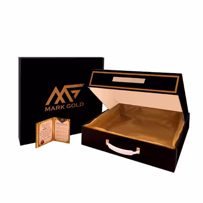 تابلو طلاکوب مارک گلد طرح مینیمال کد TM04