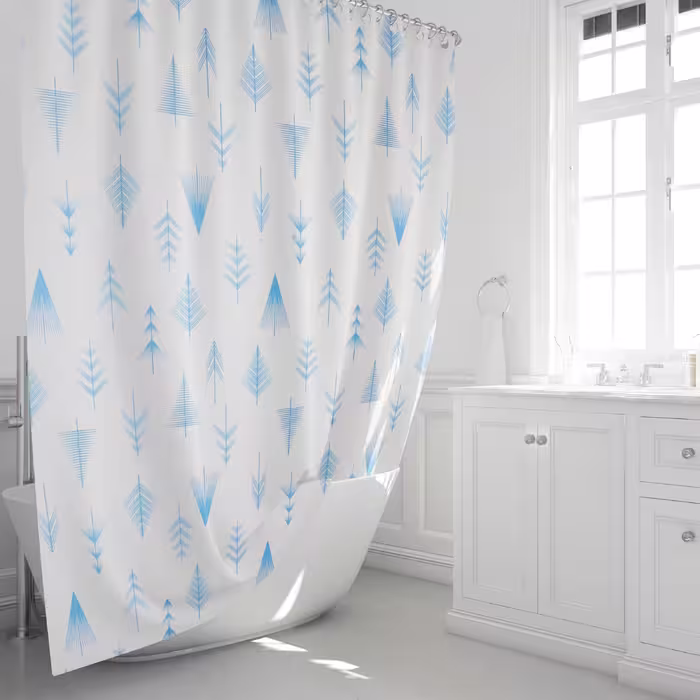 پرده حمام پیسو مدل BZ 51 سایز 180x200 سانتی متر