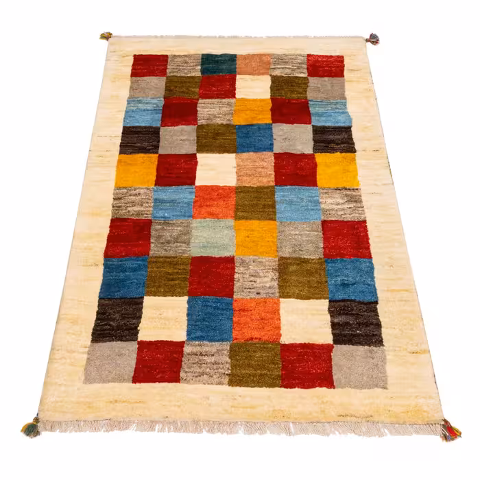 گبه دستباف ذرع و نیم سی پرشیا کد 122230