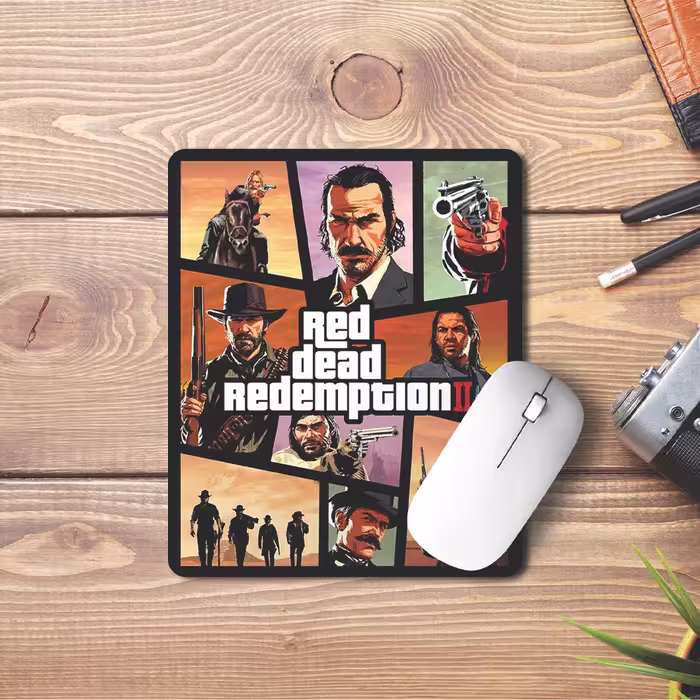 ماوس پد مدل red dead2 کد 02