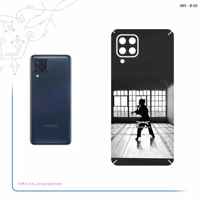 برچسب پوششی ماهوت مدل Karate مناسب برای گوشی موبایل سامسونگ Galaxy M32