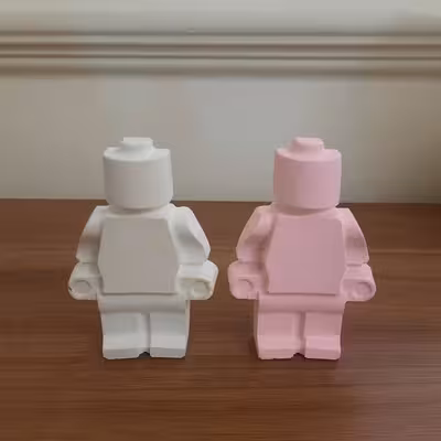مجسمه مدل لگو طرح دخترانه کد 01