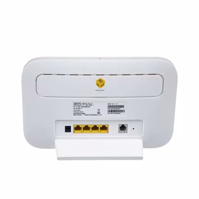 مودم 4G/TD-LTE ایرانسل مدل TF-i60 H1 به همراه سیم کارت دو قلو و 320 گیگابایت اینترنت 6 ماهه