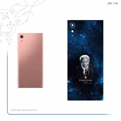 برچسب پوششی ماهوت مدل Morgan Freeman مناسب برای گوشی موبایل سونی Xperia XA1