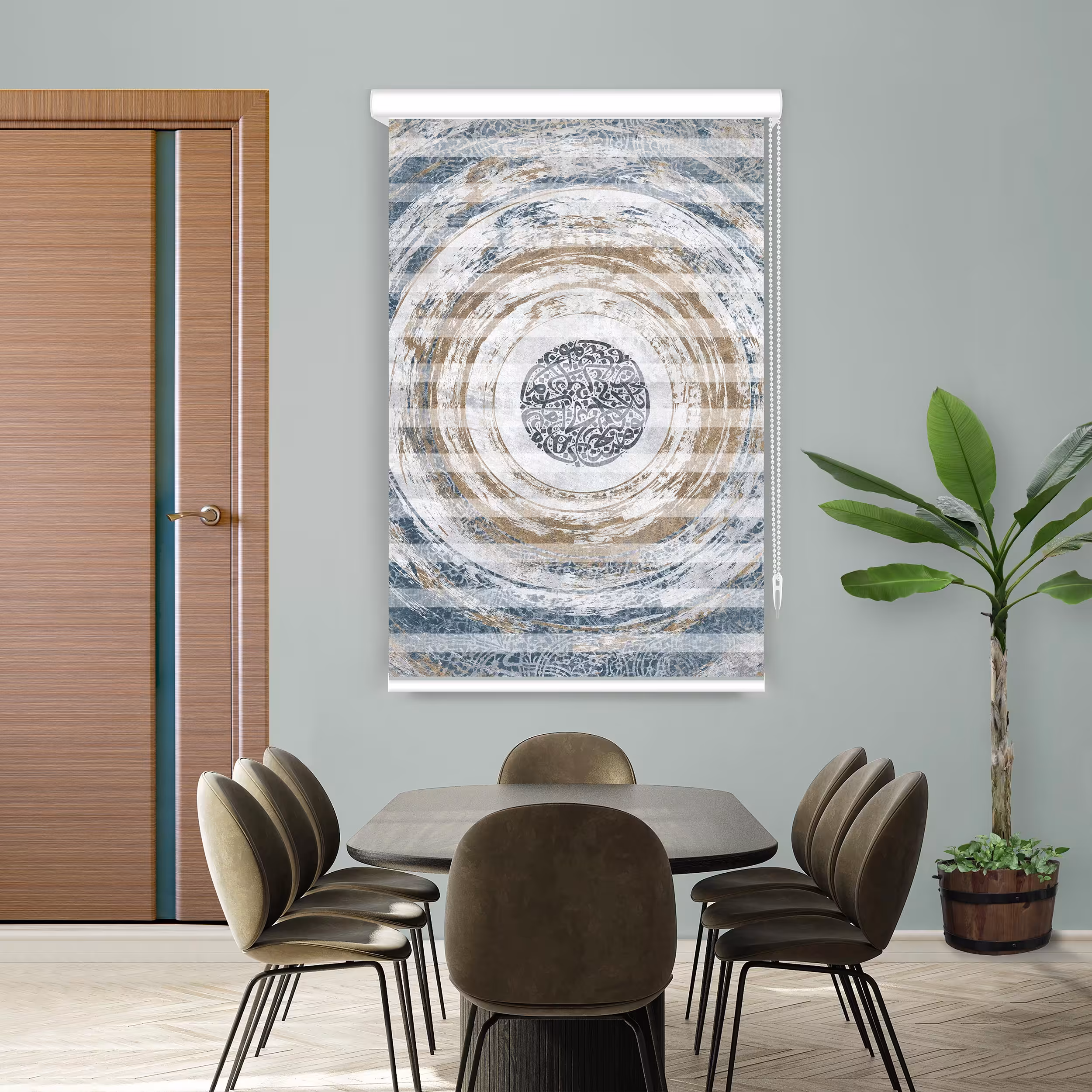 پرده زبرا مدل F-7124 سایز 100x150سانتی متر