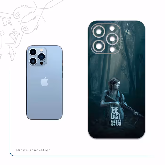 برچسب پوششی ماهوت مدل The-Last-of-Us مناسب برای گوشی موبایل اپل iphone 13 Pro