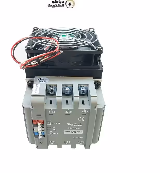 پاور رگولاتور سه فاز پارااِنت TS-070-I-FN Mini   فیوز و منبع تغذیه