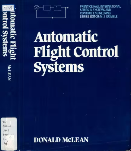 خرید و دانلود نسخه کامل کتاب Automatic Flight Control Systems