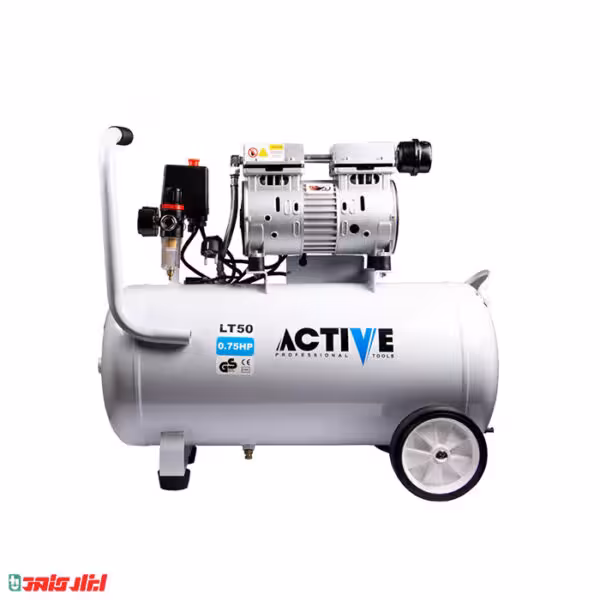 کمپرسور هوا 50 لیتری بی صدا اکتیو مدل AC-1350SN