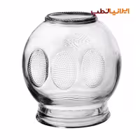 لیوان شیشه ای حجامت و بادکش گرم فالیزک شماره 5 کارتن 16 عددی