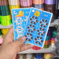 دکمه قابلمه ای (فشاری) سایز کوچک، 36 عددی (مناسب خرازی و خیاطی)