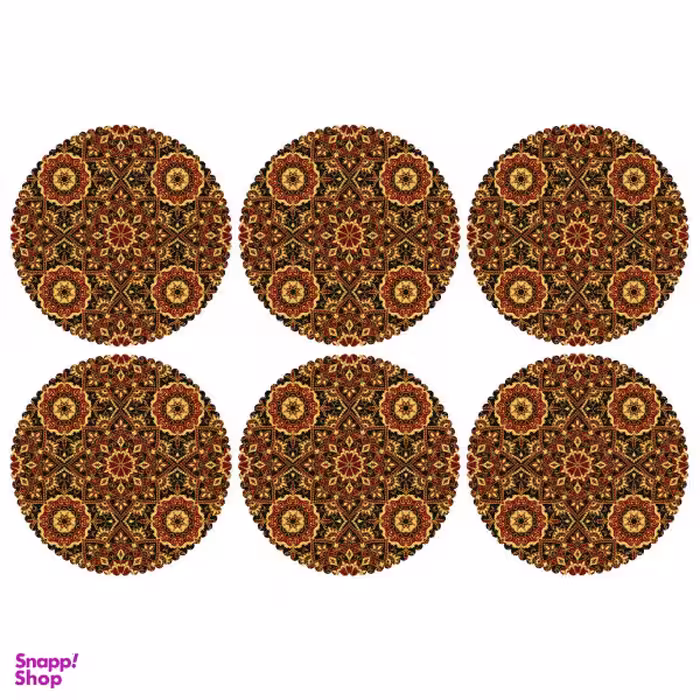 زیربشقابی مدل U2-42537 بسته 6 عددی