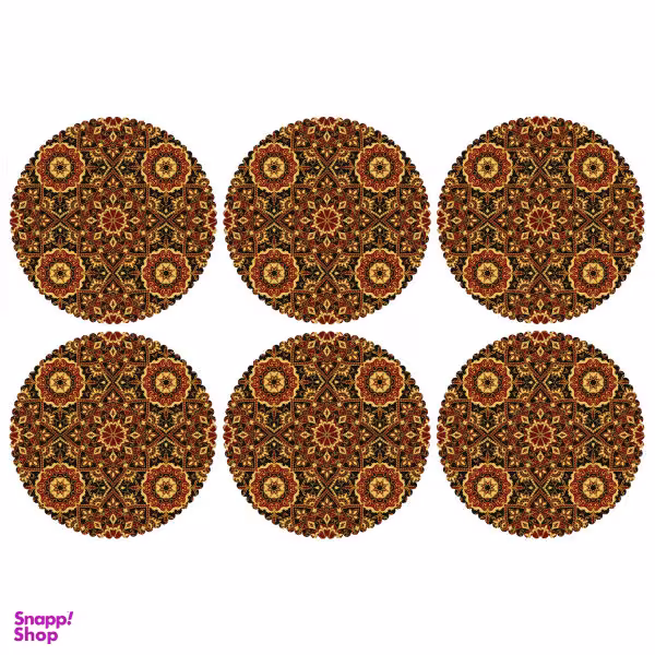 زیربشقابی مدل U2-42537 بسته 6 عددی