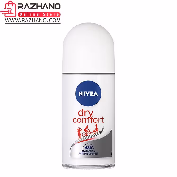 رول ضد تعریق نیوا مدل Dry Comfort حجم 50 میلی لیتر