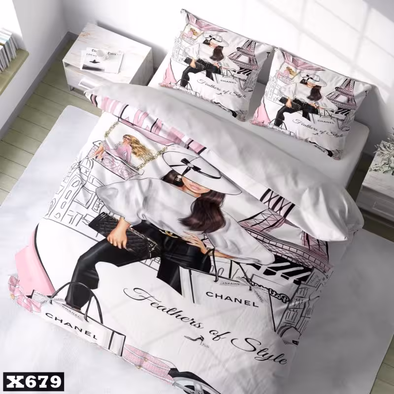 روتختی سه بعدی طرح دخترانه