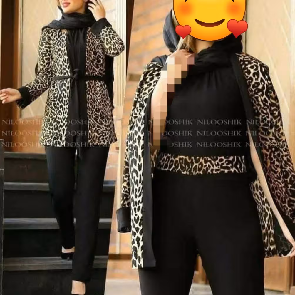 سه تیکه بیلرسوت و کت و کمربند پلنگی