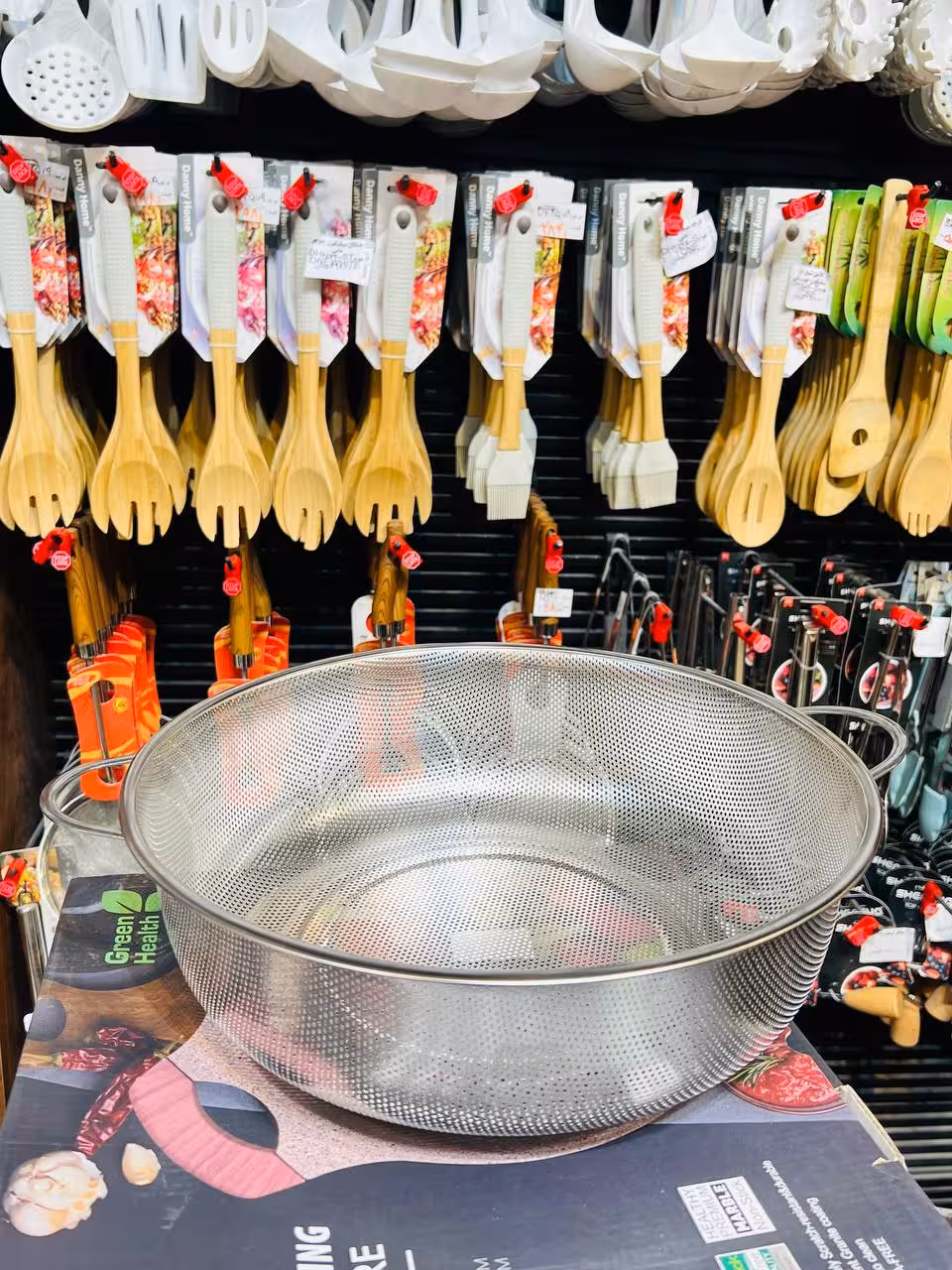 آبکش پانچ استیل ضد زنگ وارداتی AP7-34.5cm