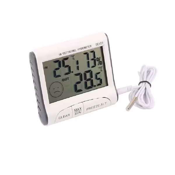 رطوبت سنج و دماسنج دیجیتال مدل DC103