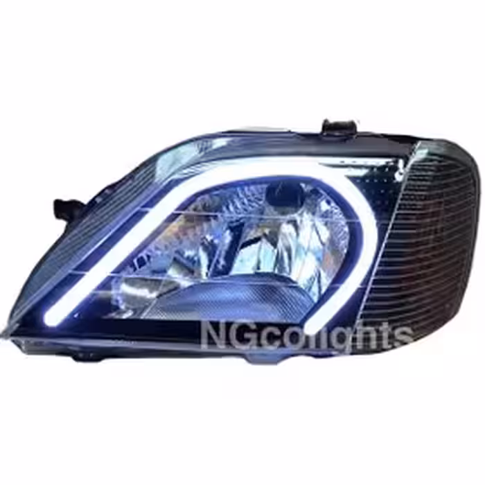 چراغ جلو ال 90 طرح لوگان جفت رنگ سفيد ان جی کو