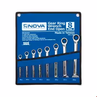 ست 8 عددی آچار یک سر جغجغه نووا 1320