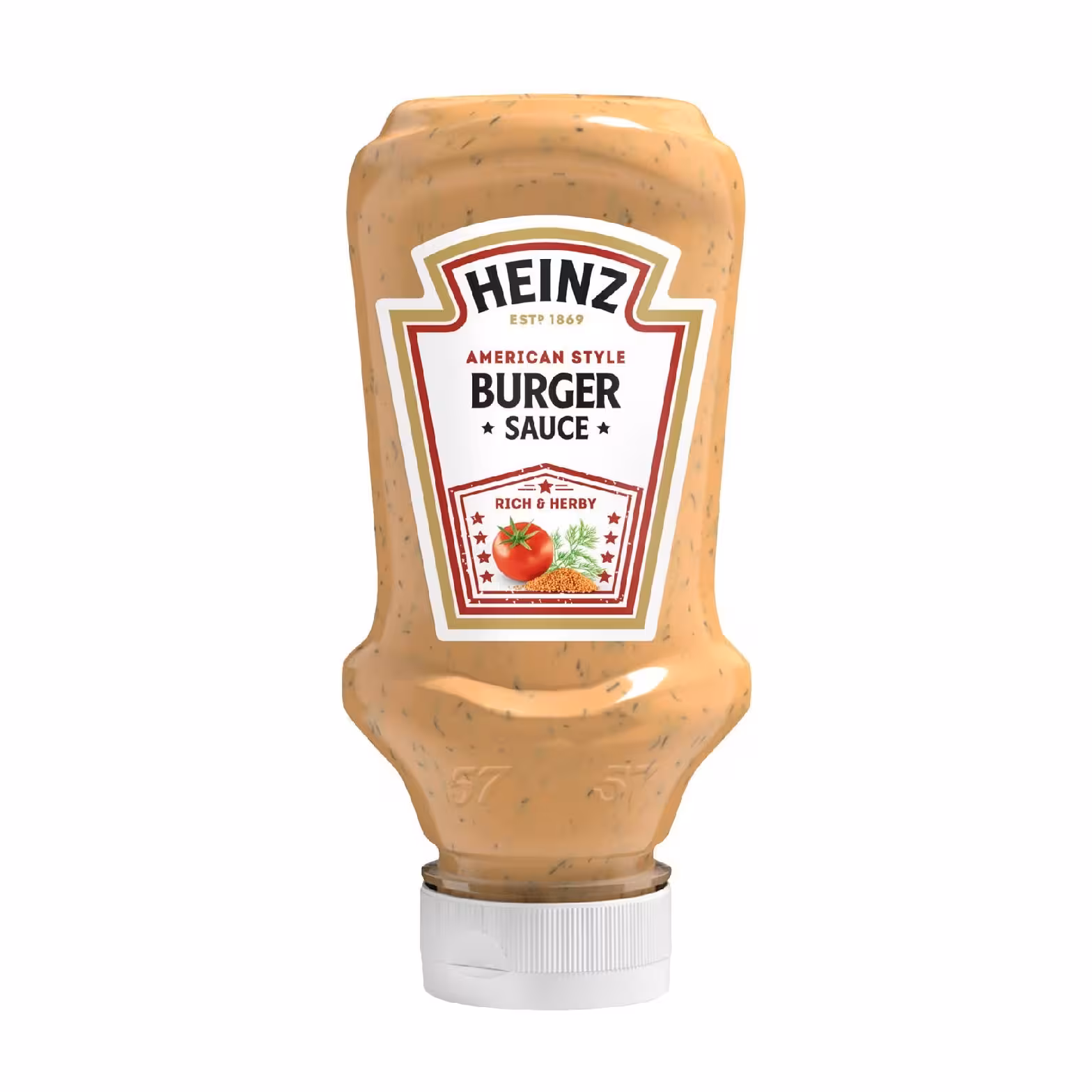 سس برگر امریکن استایل هاینز heinz حجم 220 میل