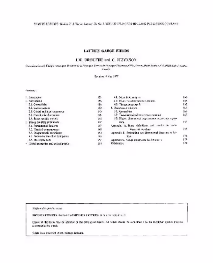 خرید و دانلود نسخه کامل کتاب Lattice gauge fields