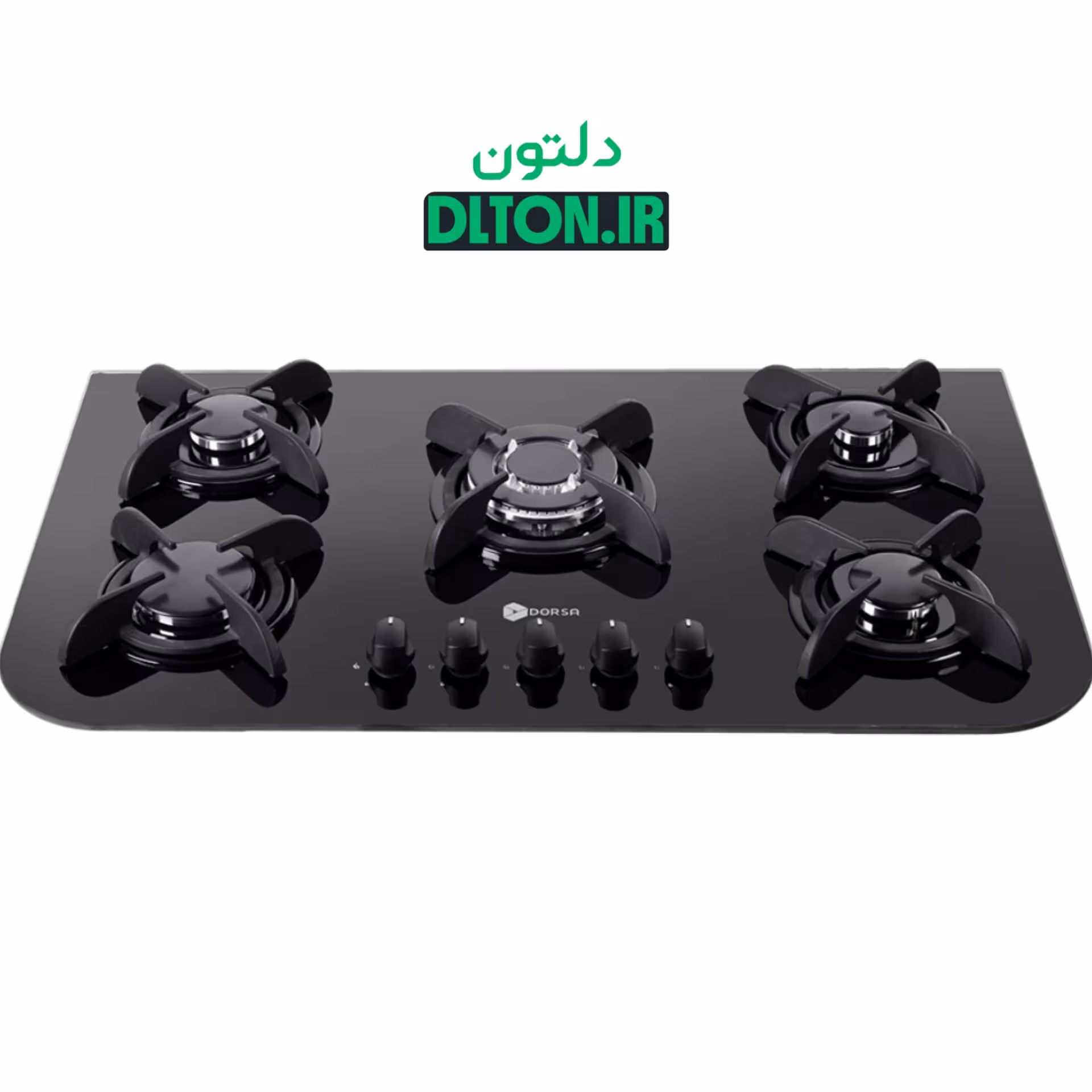 اجاق گاز شیشه ای درسا مدل ثمین DG2108-5M