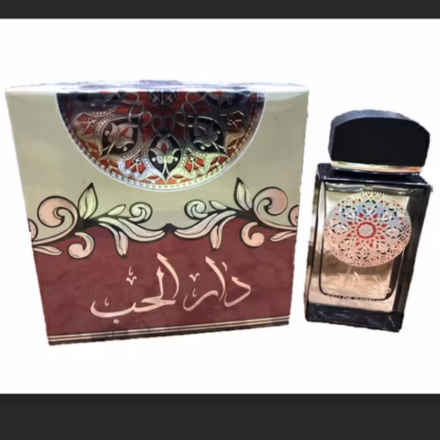 ادکلن دارالحب برند ارض الزعفران 100میل
