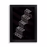 تابلو تایپوگرافی طرح focus کد PF-15095