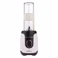 مخلوط کن و اسموتی ساز کاراجا Karaca مدل Blendfit Go Personal کرمKaraca Blendfit Go Personal Kişisel Smoothie Blender Retro Krem